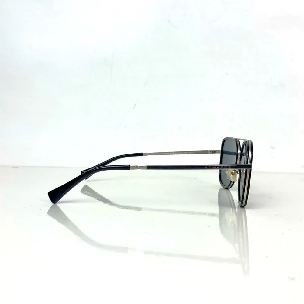 HAWKERS x BALR. Captain Limited Edition Stainless/Black Aviator Sunglasses